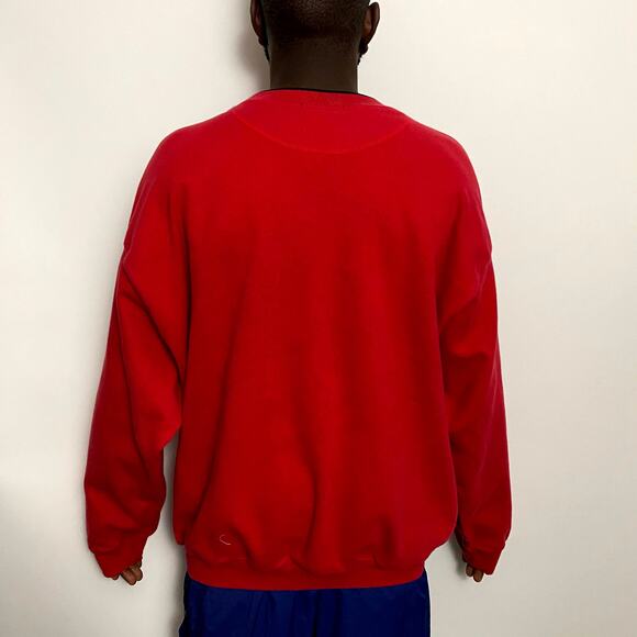 red Jupiter hammerheads baseball Crewneck sweatshirt XXL - Picture 2 of 4